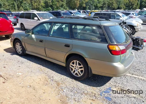 2003 Subaru Outback from USA, damaged, VIN 4S3BH675237609804